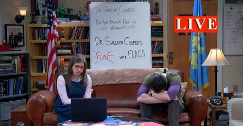 Disgusted that they are talking about flags.
