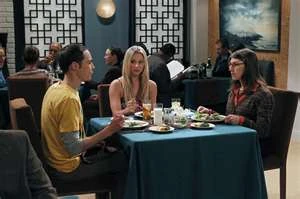 Sheldon and Amy's first date with Penny as a "chaperone"/driver.