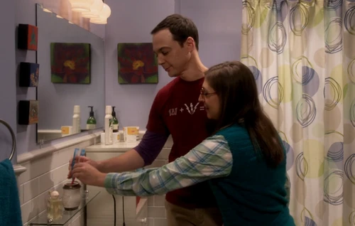 Sharing a toothbrush holder.