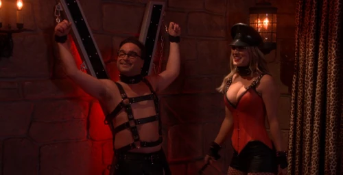 We turned your room into a sex dungeon.