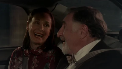 Laughing about God turning Beverly into a block of ice.