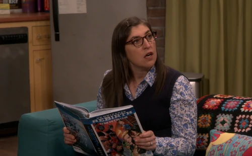 Sheldon doesn't want to talk about comic books.