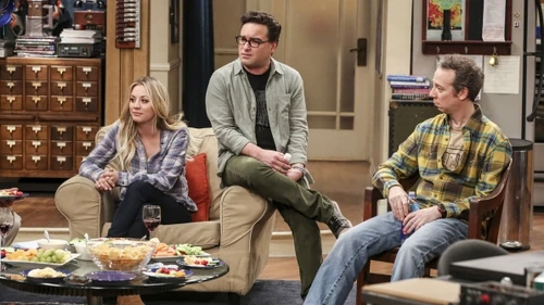 Leonard, Penny and Stuart.