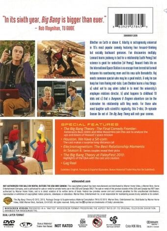 The Complete Sixth Season (DVD) | The Big Bang Theory Wiki