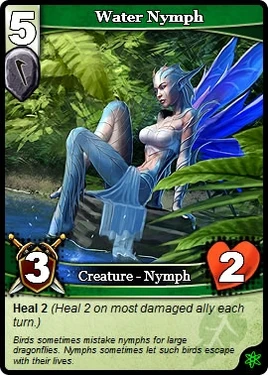 Water Nymph card