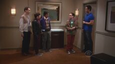 The guys confronting Kurt over the money he owes Penny.