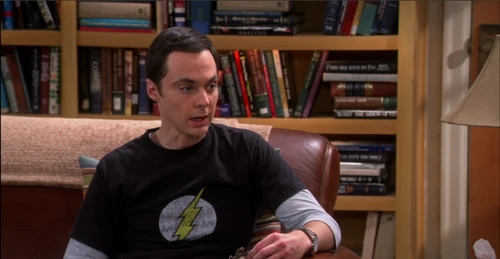 Talking to Amy about Leonard leaving.