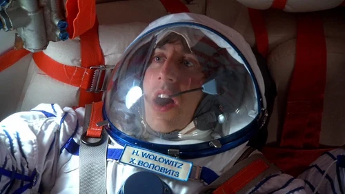 Howard screaming during reentry.