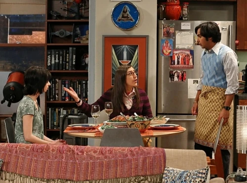 Amy talking about Lucy's problems.
