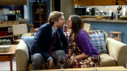 Almost a second kiss then Sheldon