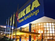 IKEA store.
