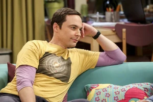 Sheldon romancing Amy.
