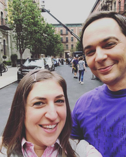 Shamy filming their NYC honeymoon.