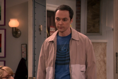 Sheldon apologizing to Amy.