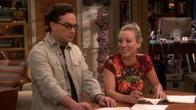 Penny accepting Leonard in an "as is" condition.