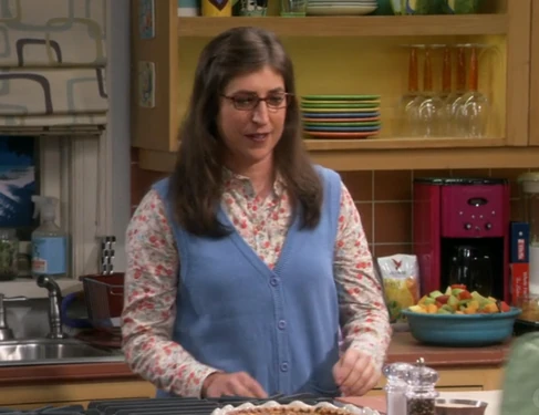 Amy turns Sheldon on.