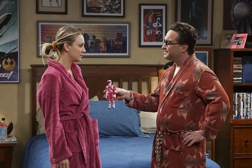 Penny gets her own Pink Power Ranger figure.