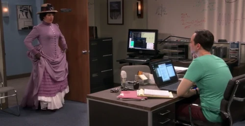 You realize I put on a bustle.