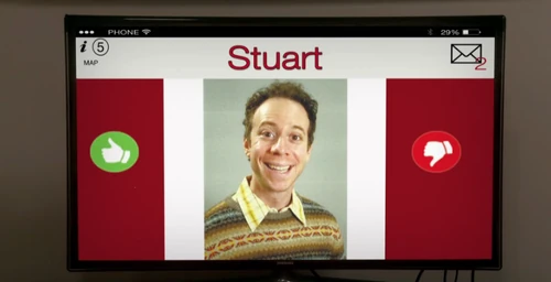 Stuart on the app.