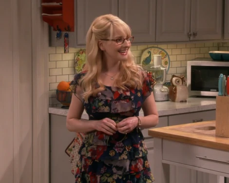 Bernadette is ready for their date night.