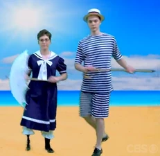 Two 1890's beachcombers.