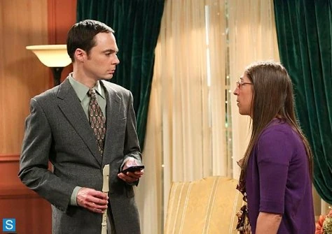 Amy and Sheldon.