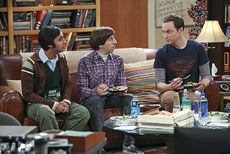 Sheldon discussing his apology.