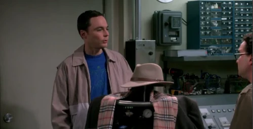 Sheldon and his Uncle Harvey.