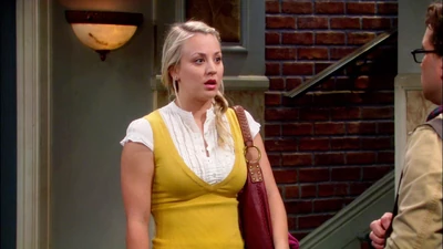 Penny realizing that she told Leonard that she loved him.