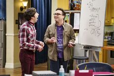 Howard and Leonard working on their project.