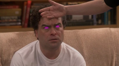 Your forehead is warm, purple eyes.