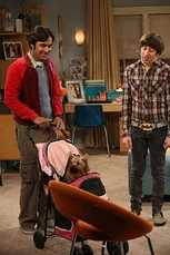 Raj's over pampered dog, Cinnamon.