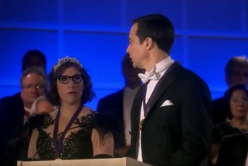 Wondering about his friends cheering.