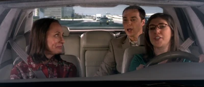 Amy cuts off Sheldon when he tries to correct her.