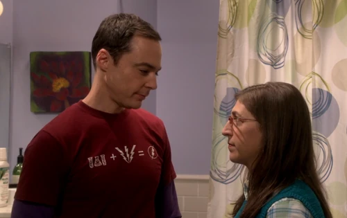 Amy Farrah Fowler. Will you share this toothbrush holder with me?