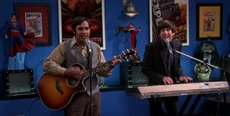 Howard and Raj and their song.