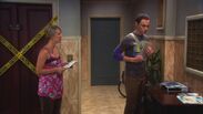 Sheldon and Penny.