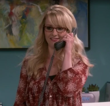 Asking her father for a favor.