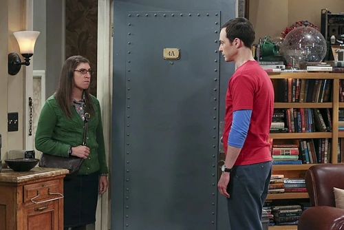 Amy is mad at Sheldon.