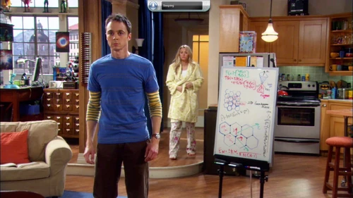 Penny discovers Sheldon has been up all night