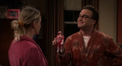 Penny's own Pick Power Ranger.