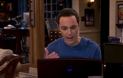 Sheldon doesn't want to be at the conference.