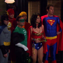 The Justice League Recombination The Big Bang Theory Wiki Fandom