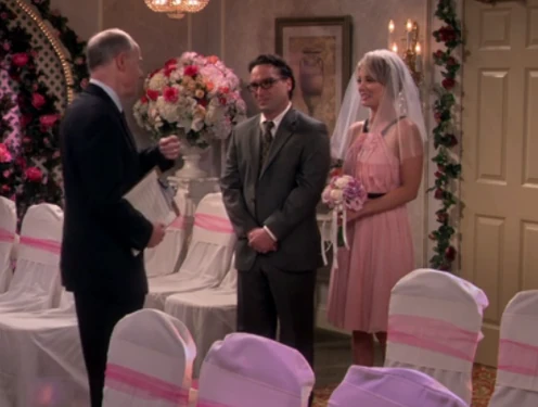 Come up the aisle when you hear the music.