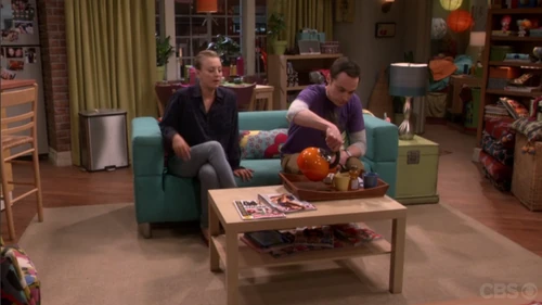 Sheldon knows that Penny is upset.