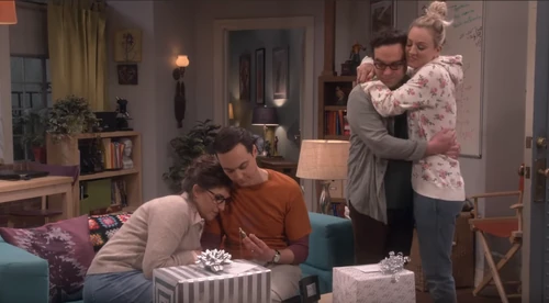 Everyone cries over the late Professor's gift.