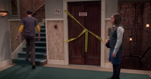 After an awkward conversation.