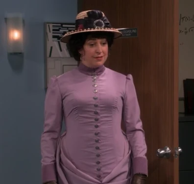 Amy as Clara Clayton.