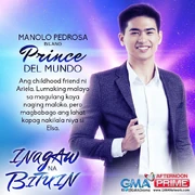 Pedrosa's promo character from Inagaw na Bituin on GMA Network.