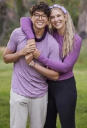 Derek and Claire's Cast Photo for The Amazing Race 34